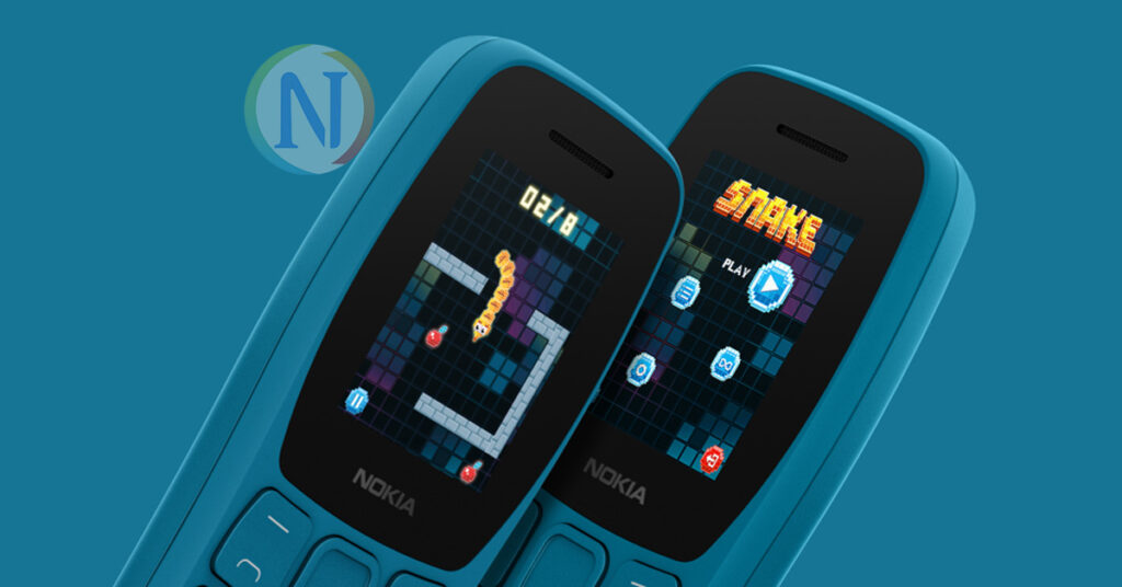 Nokia 110 new install snake game